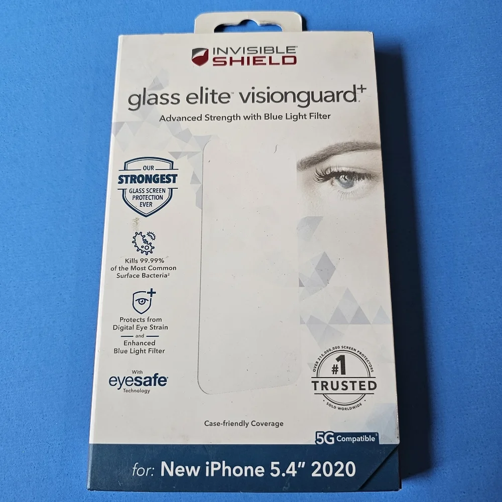 iPhone 12 Mini - ZAGG Glass Elite Visionguard+ Screen Protector